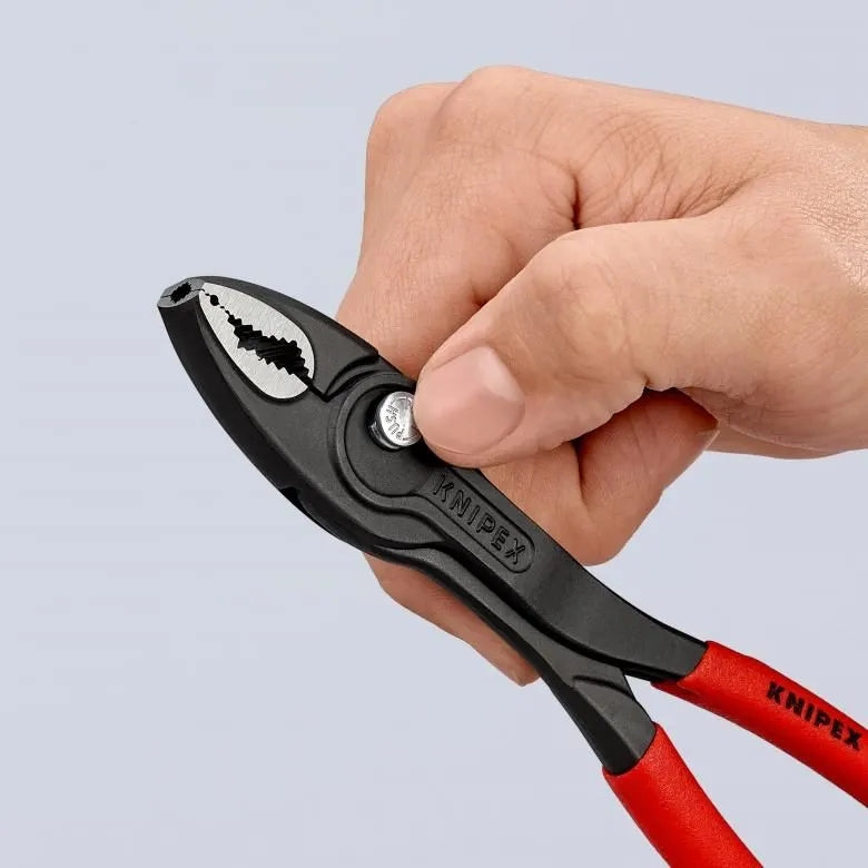 Knipex TwinGrip 82 01 200 Pliers – Frontal, 200 mm, Extra Grip Kind end pliers
