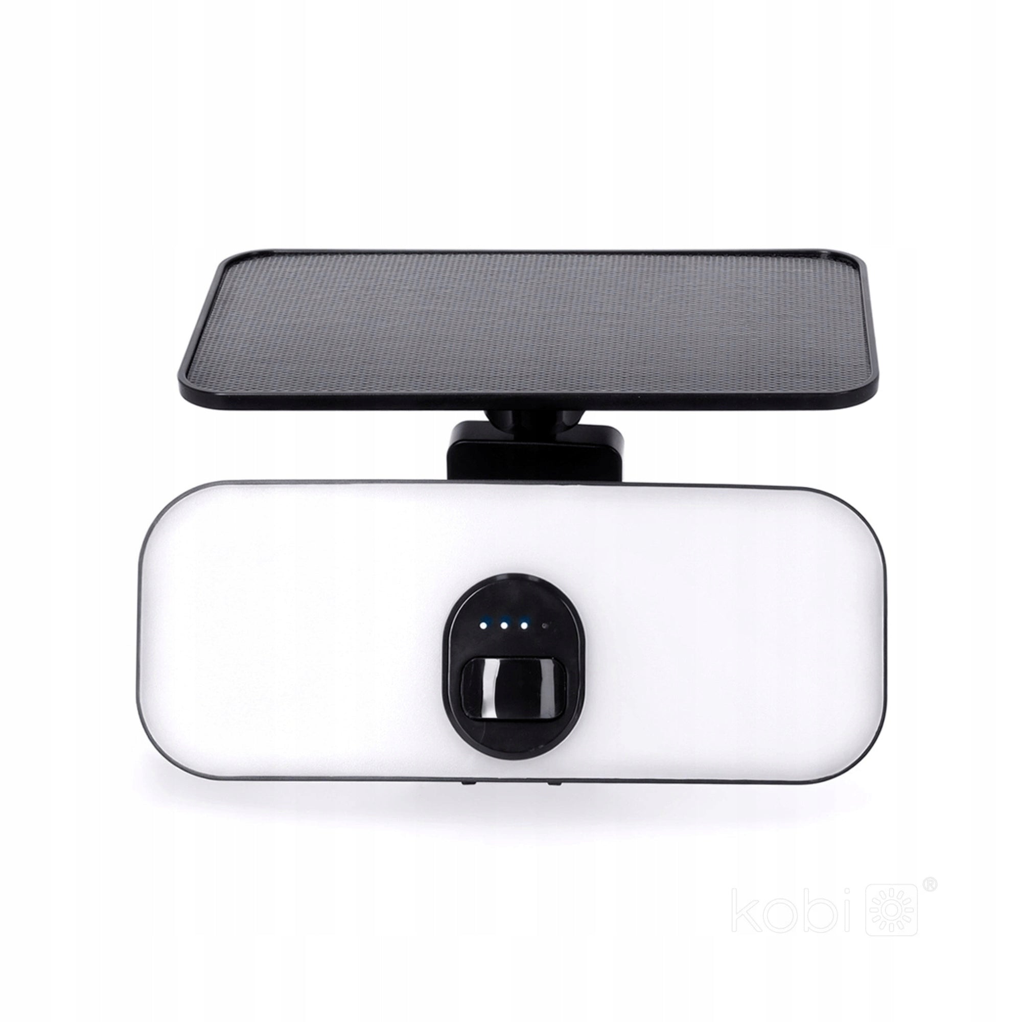 Kobi Solar Floodlight PHOENIX Black 13W 1400lm 4000K IP65 Sensor Packaging status original