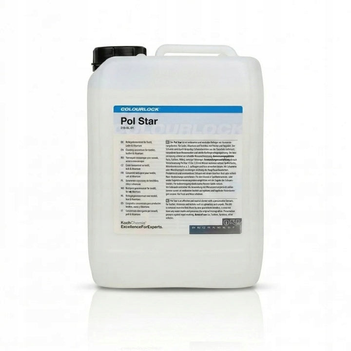 Koch Chemie POL STAR Textile Cleaner, Leather Cleaner, Alcantara 5L