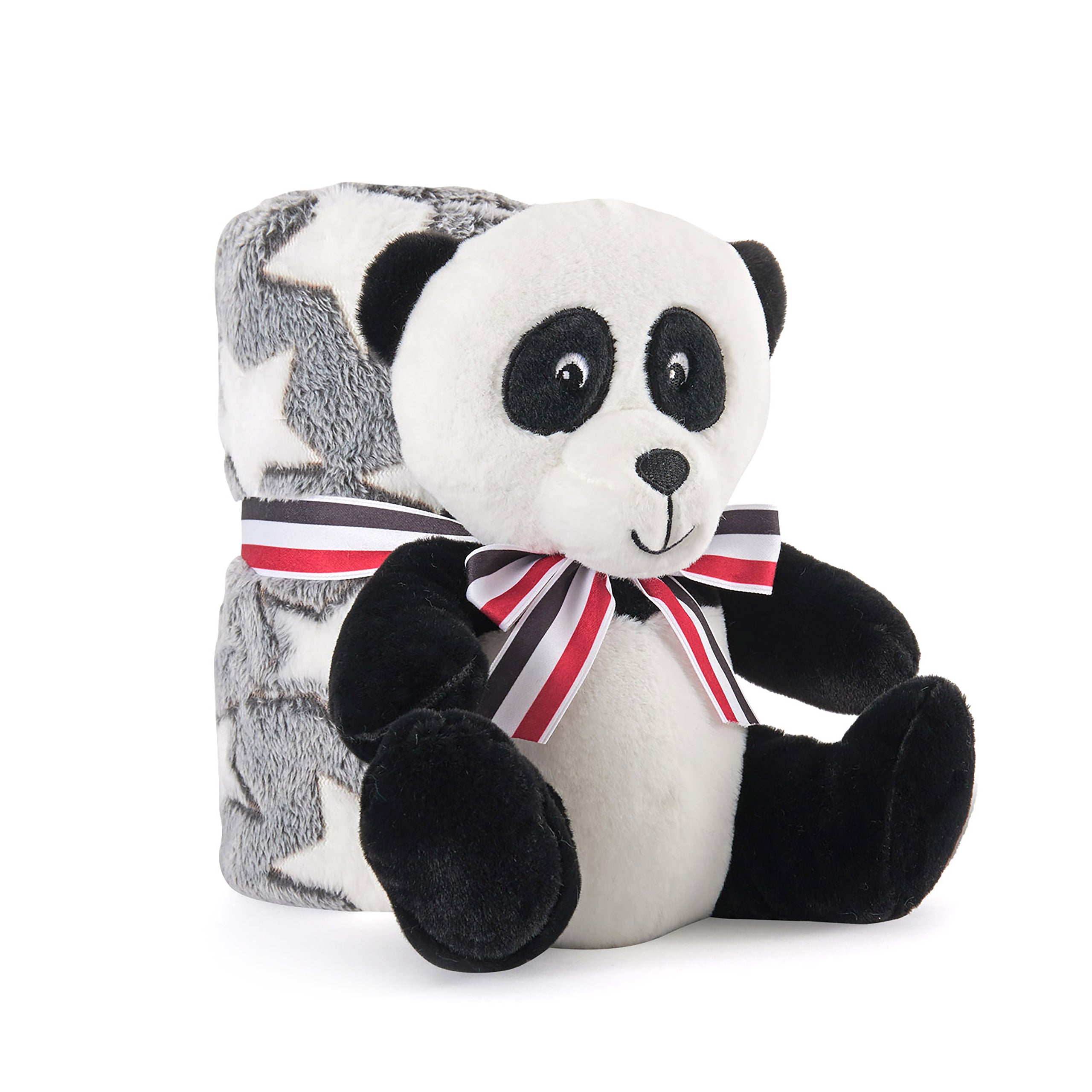 Plüschtier Panda + Handtuch 