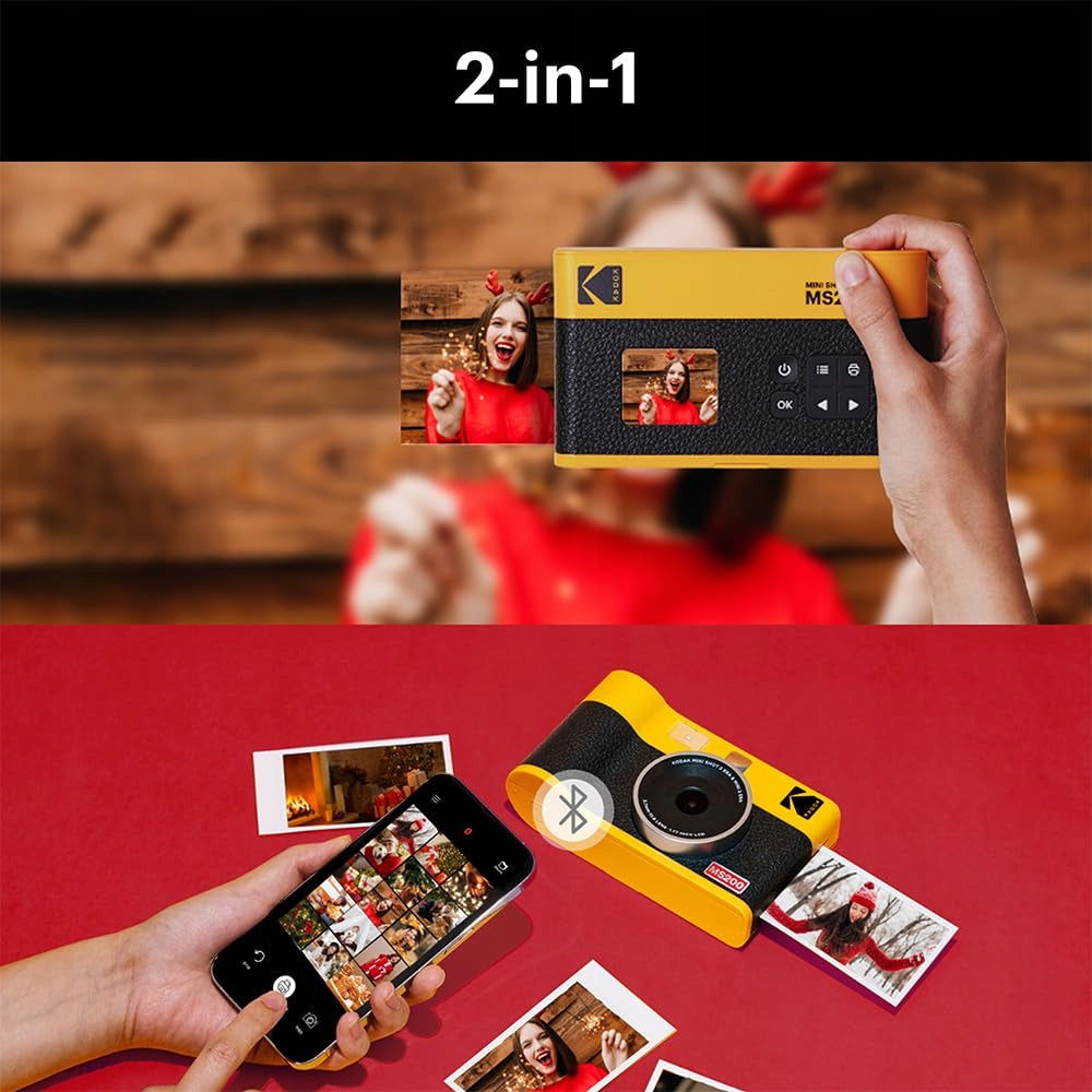 Kodak Mini Shot 2 Era 4PASS camera and 2in1 photo printer Model PM00-149A