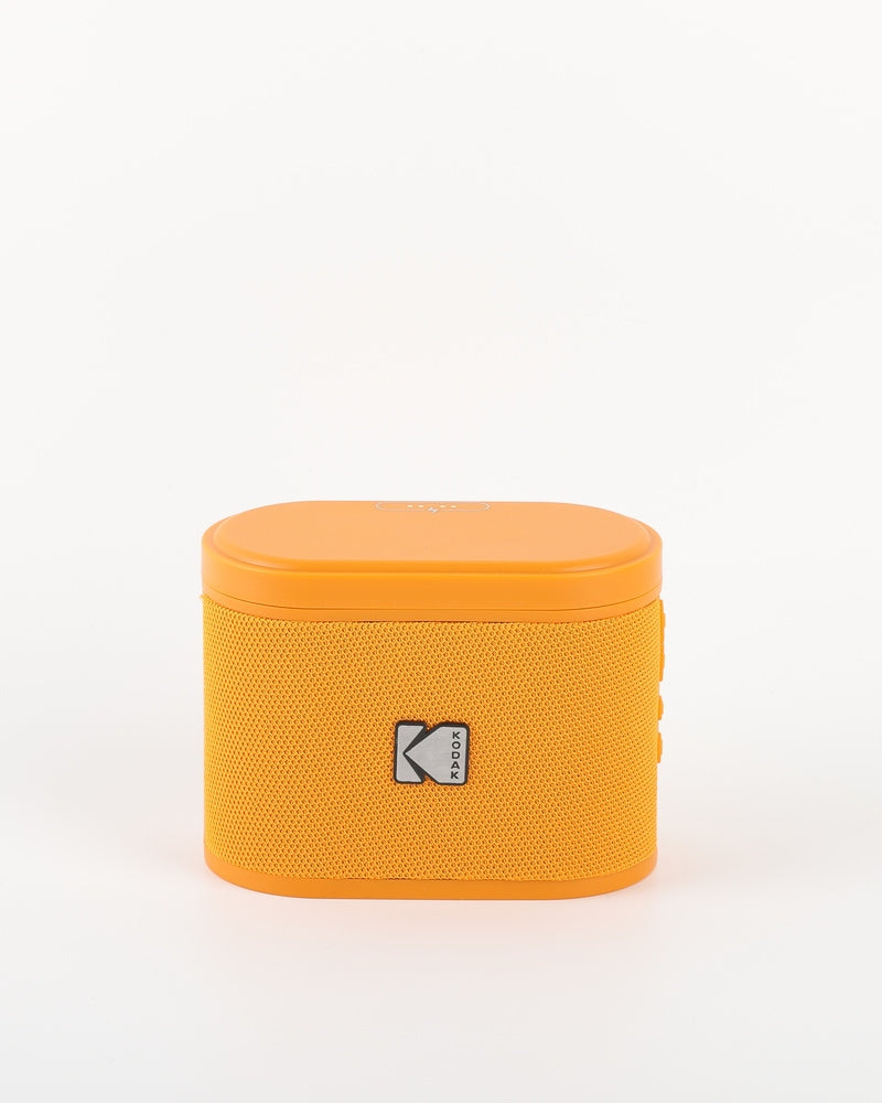 Kodak SoundBrix Dual Orange Set of 2 Bluetooth Stereo Speakers 50m USB-C Manufacturer code 4895218340705