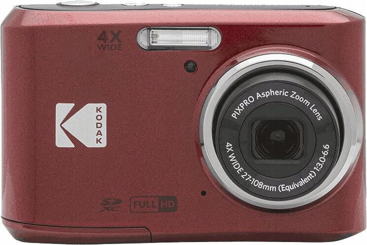 Kodak compact digital camera FZ45 red Packaging status original