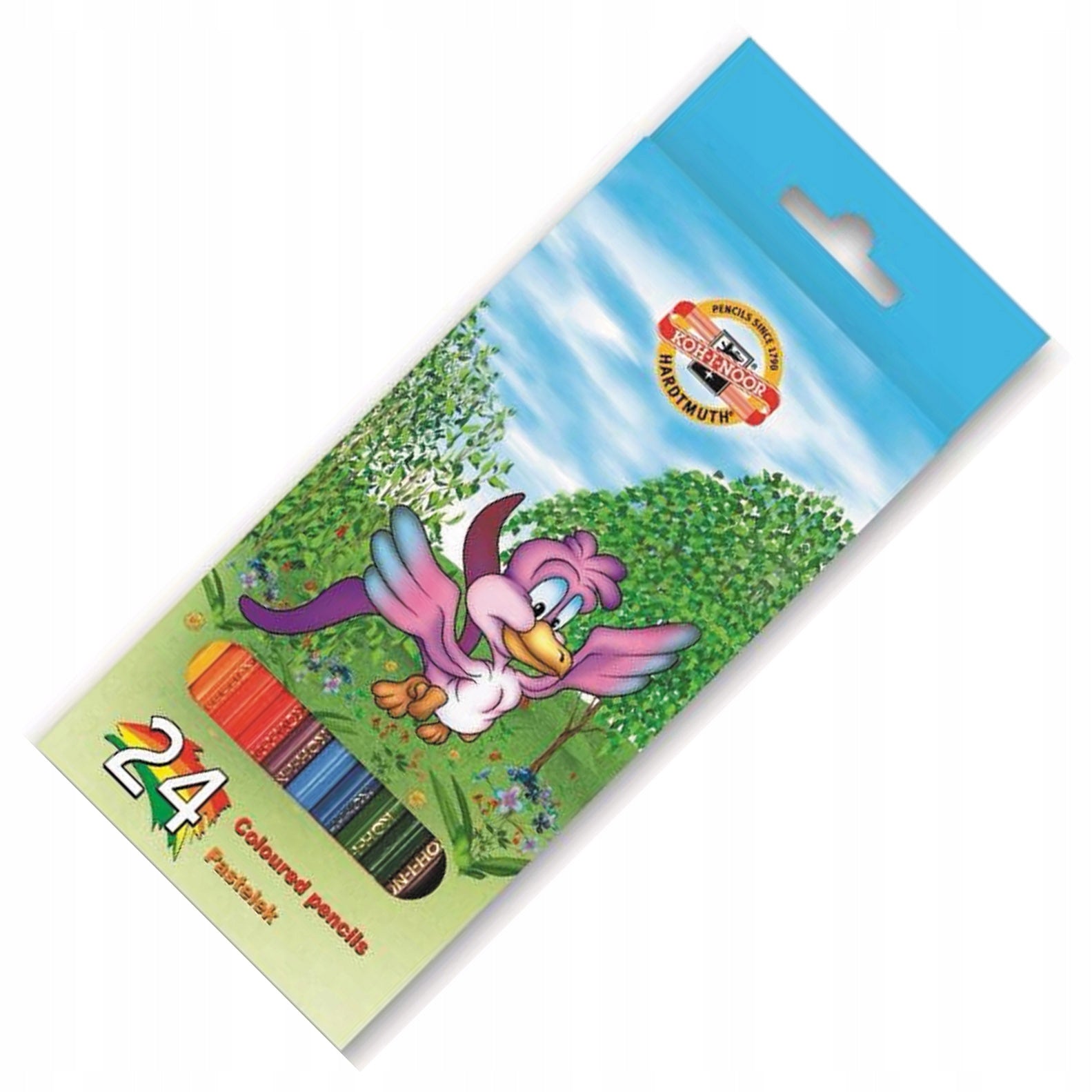 Buntstifte Koh-i-Noor Birds, 24 Farben 