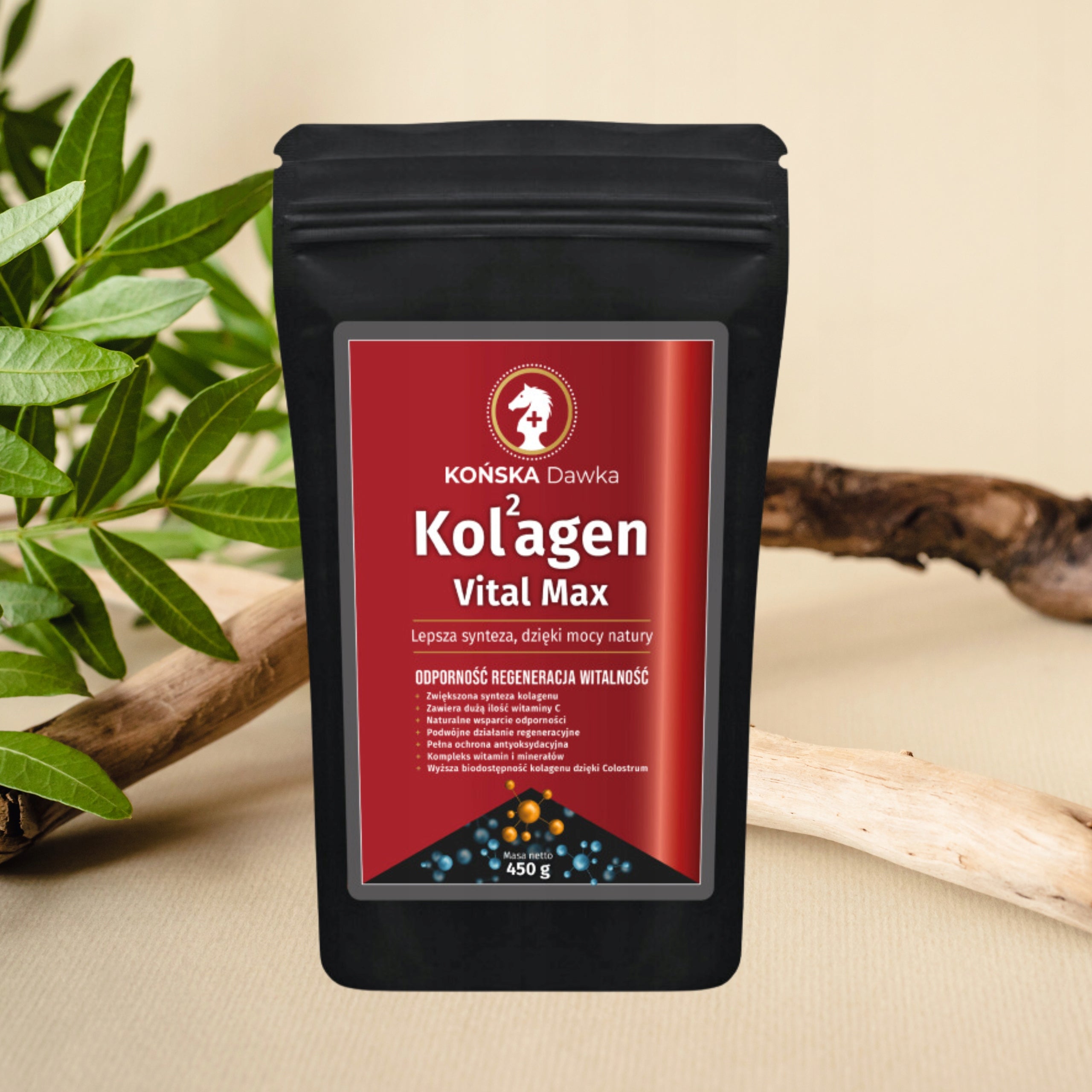 Kol2agen Vital MAX double power COLLAGEN REGENERATION KOŃSKA DAWKA Expiration date at least 3 months from the date of purchase