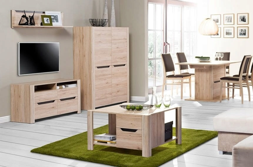 Schrank Desjo 04, Eichenfarbe 