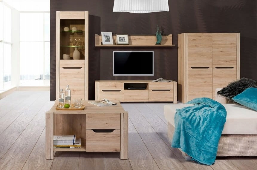 Schrank Desjo 04, Eichenfarbe 
