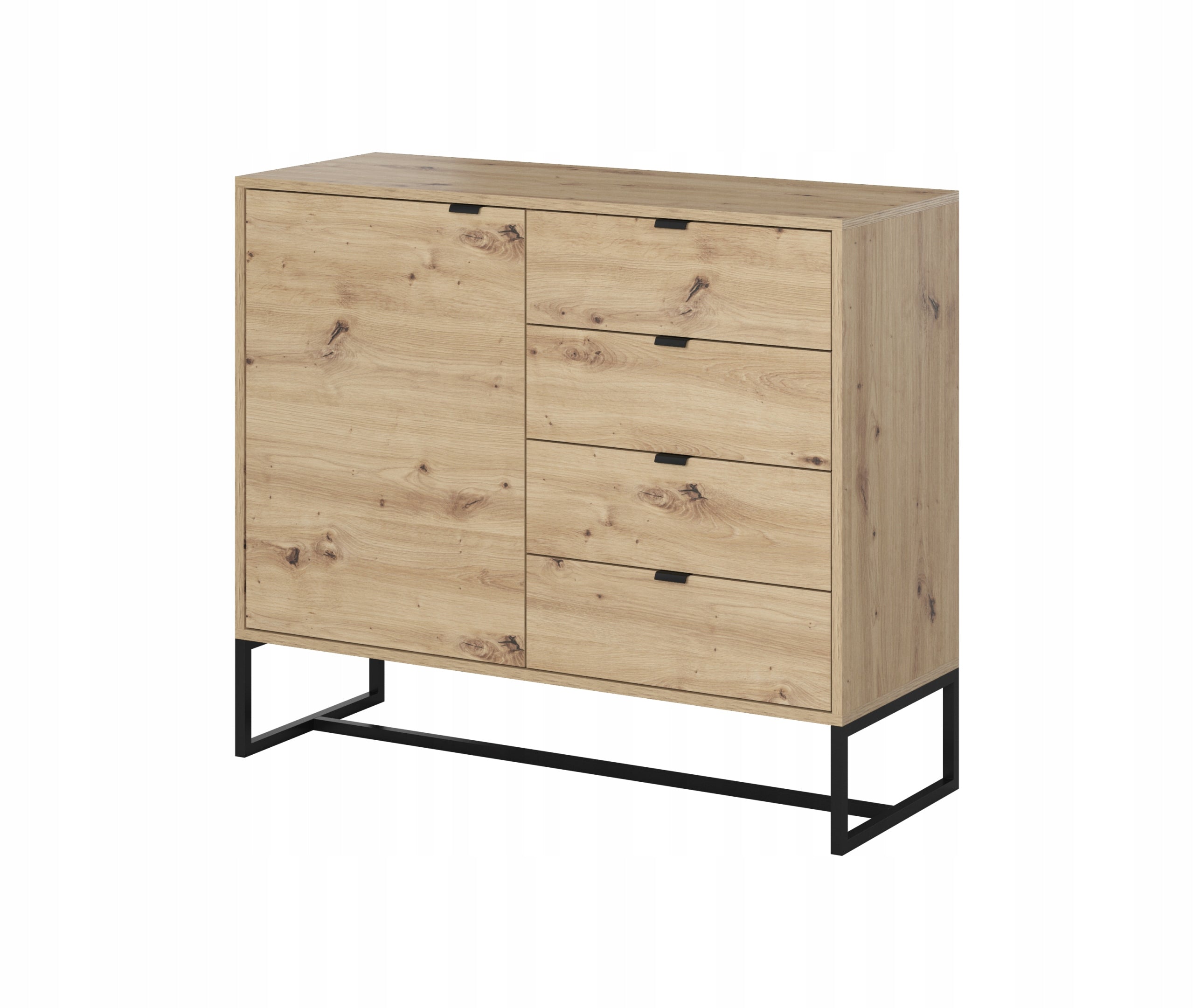 Kommode AKL Furniture Amber AK103, braun 