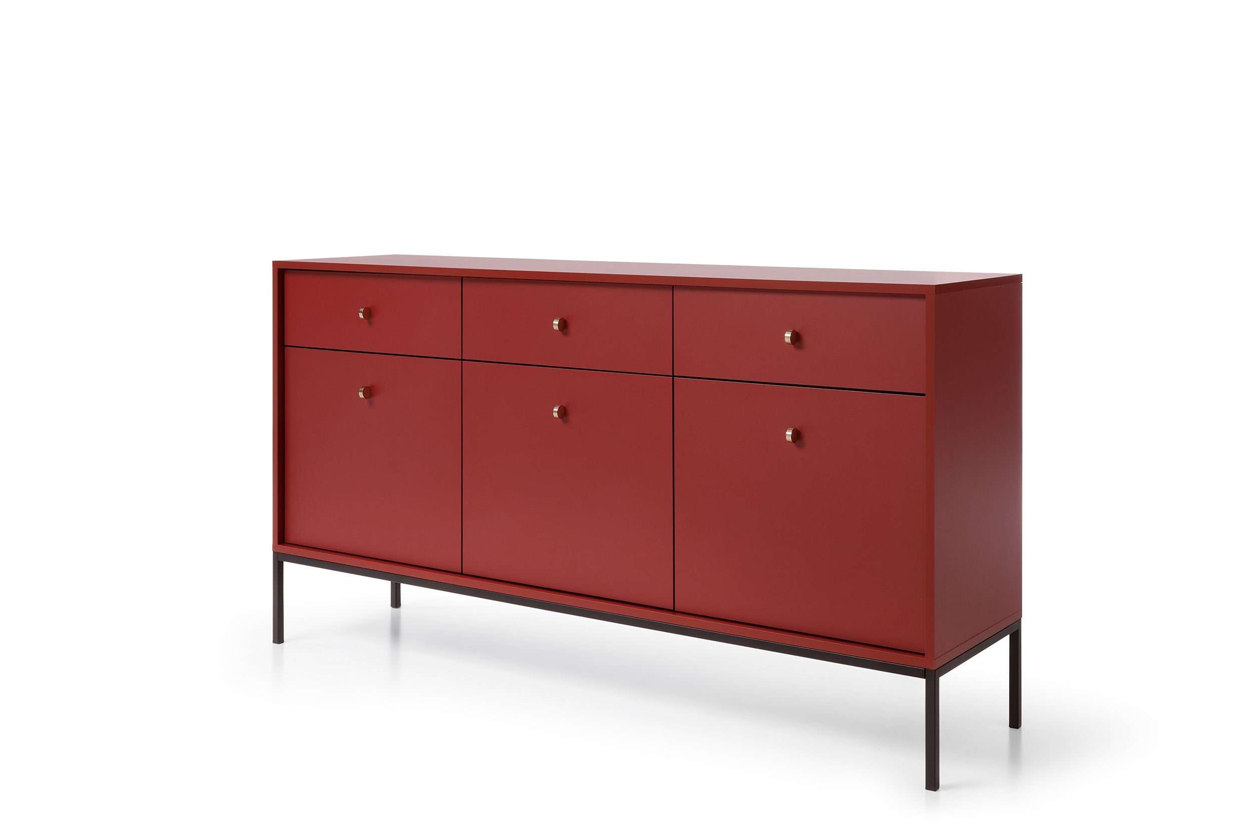 Kommode AKL Furniture Mono MKSZ154, rot 