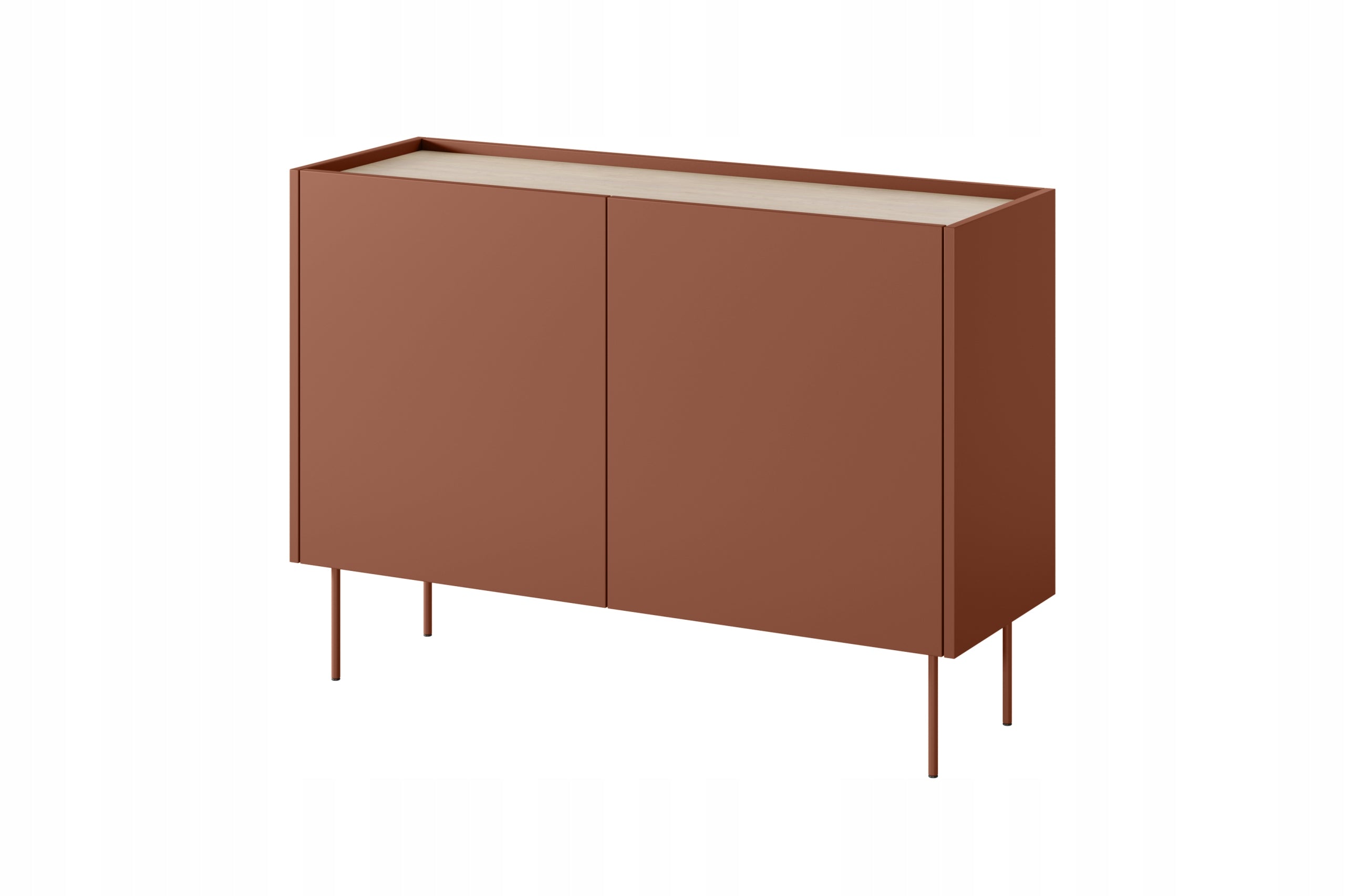 Kommode Bogart Desin 120, rot 