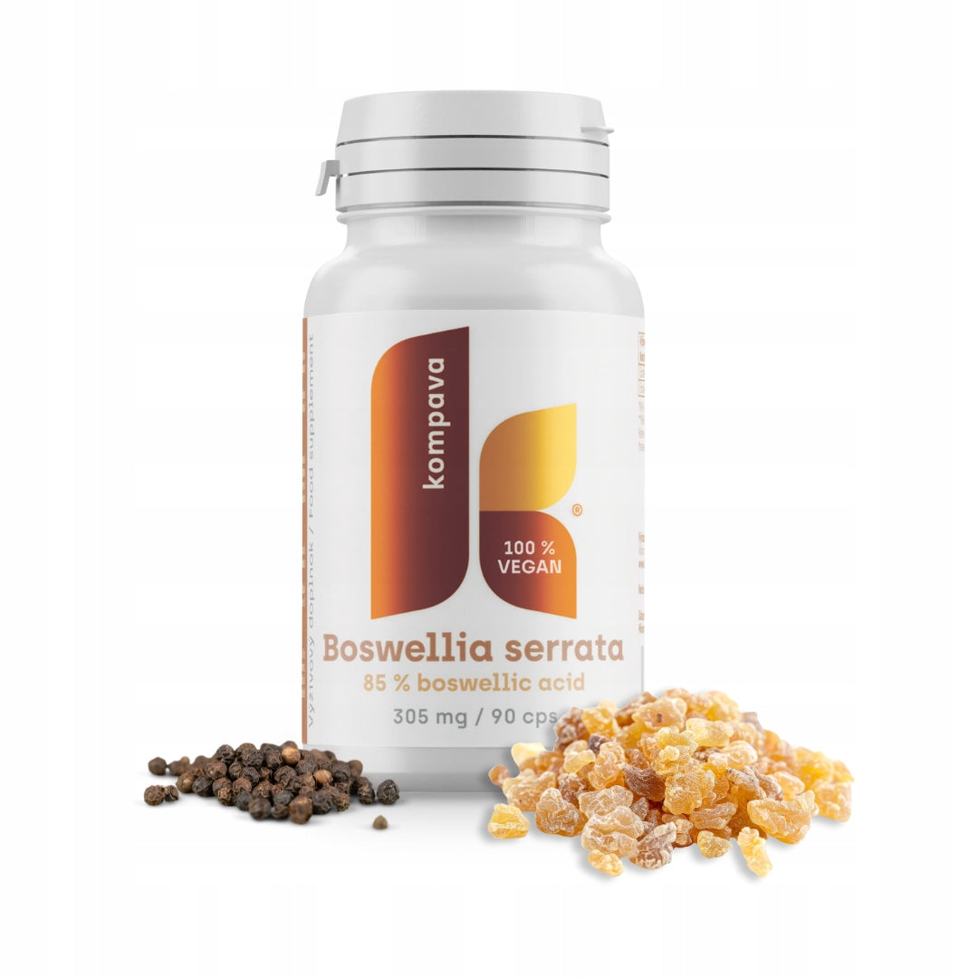 Kompava Boswellia serrata For joint and muscle pain and inflammation 305mg/90caps