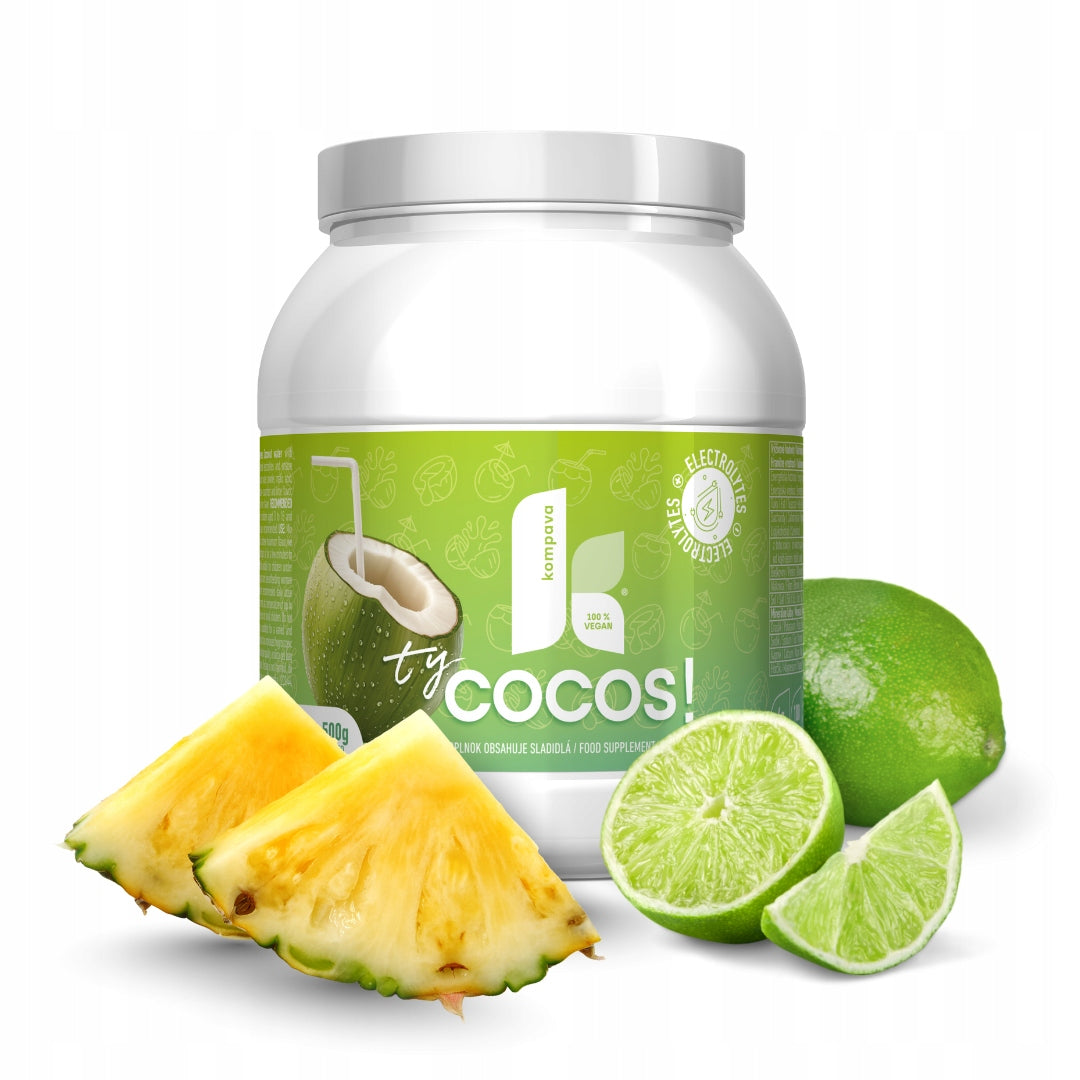 Kompava ty COCOS! Electrolyte drink for hydration 500g/83 servings