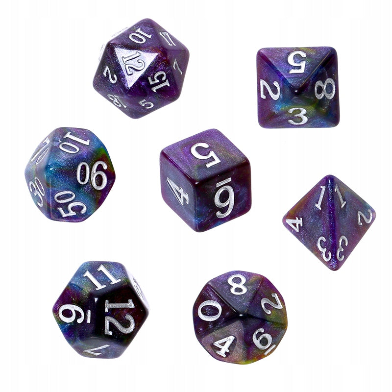 Würfelset Rebel Rpg Acryl Milky Way 