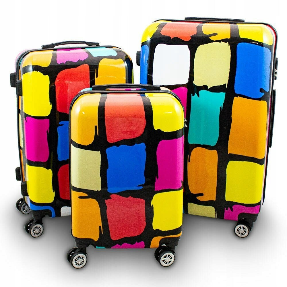 Set mit 3 Koffern, Berwin AirCraftOn Wheels 