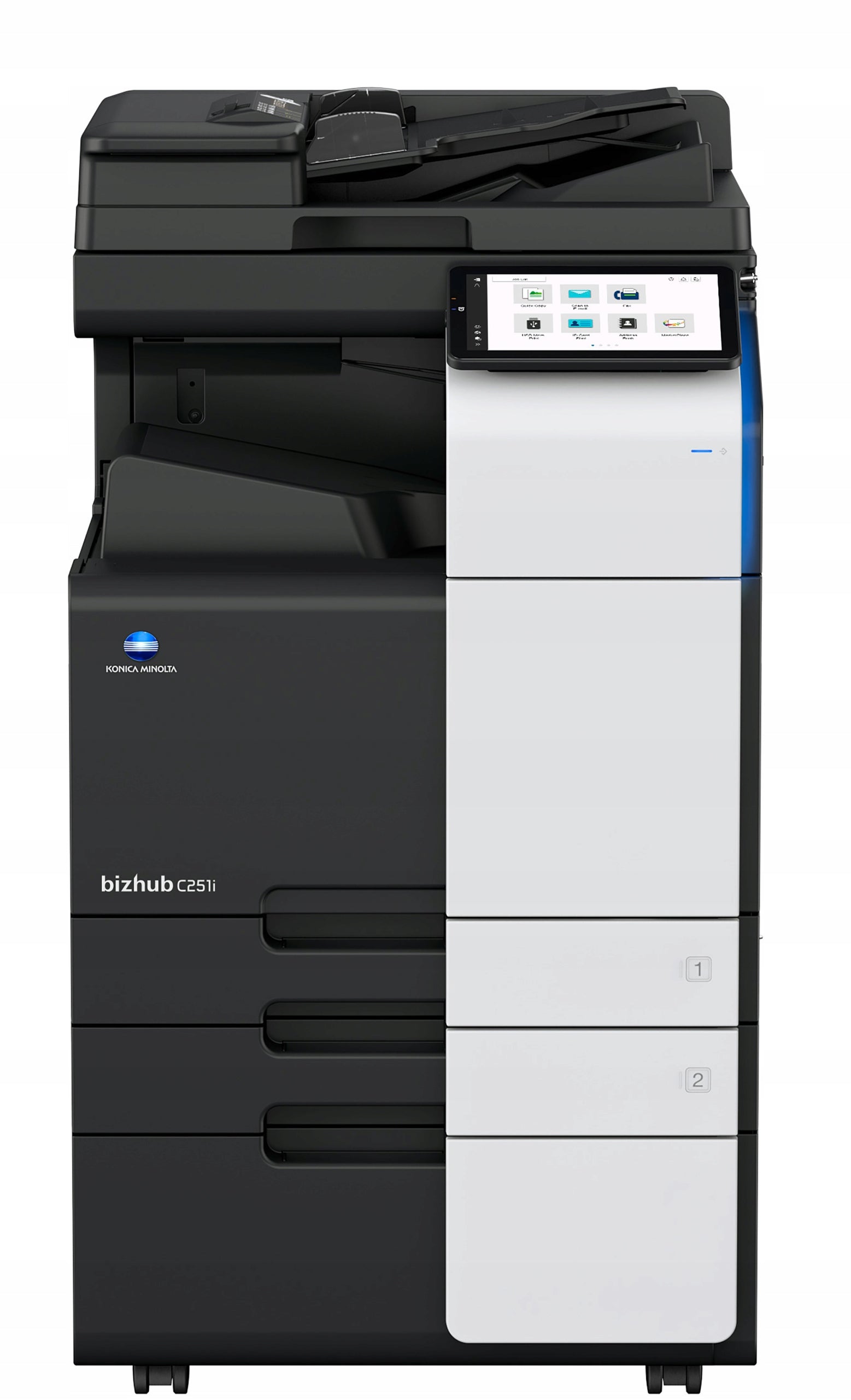 Konica Minolta Bizhub C251i DF+DK NEW+TONERY photocopier A3 colour NEW