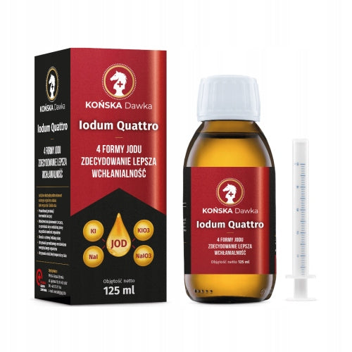 Końska Dawka Iodum Quattro – Liquid iodine 125 ml