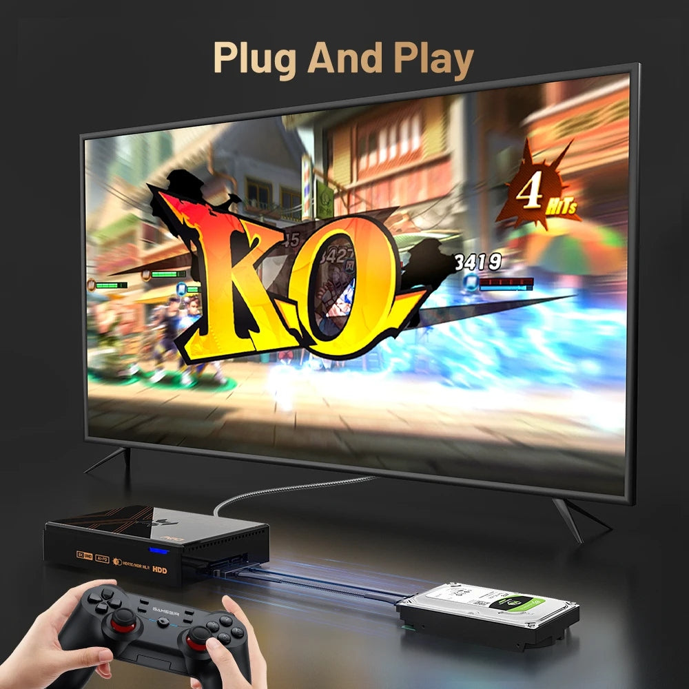 Konsola Retro Kinhank Super Console X5 PRO Plug and Play 4T Color black