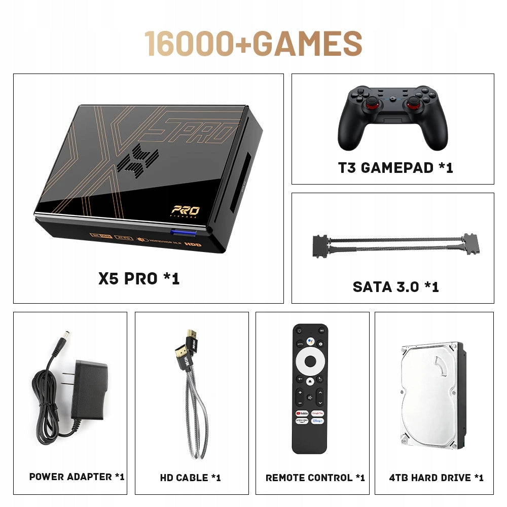 Konsola Retro Kinhank Super Console X5 PRO Plug and Play 4T Manufacturer code Konsola Retro Kinhank Super Console X5 PRO