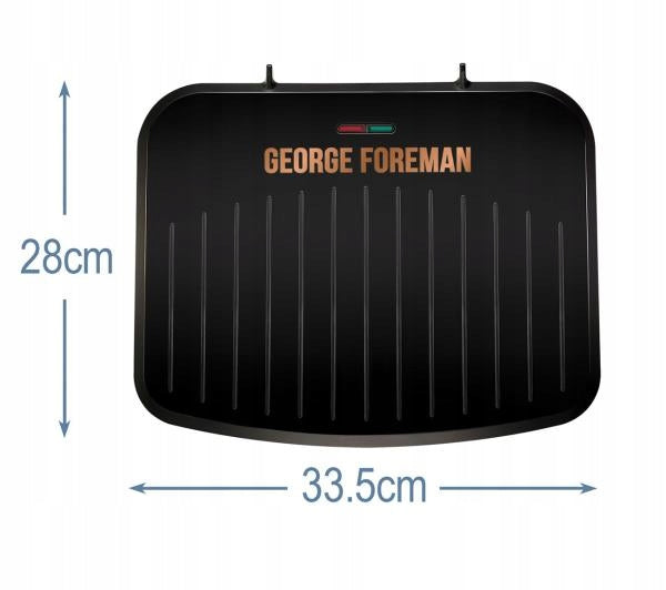 Kontaktní elektrický gril George Foreman Fit 25811-56 černý 1630 W Power rating 1630 W