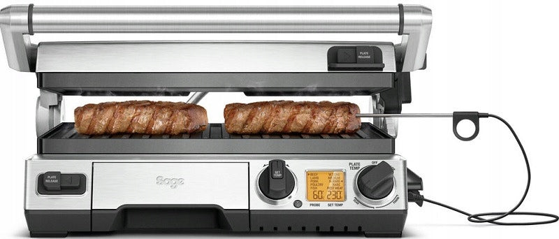 Kontaktní elektrický gril Sage BGR820 stříbrný/šedý 2400 W Power rating 2400 W