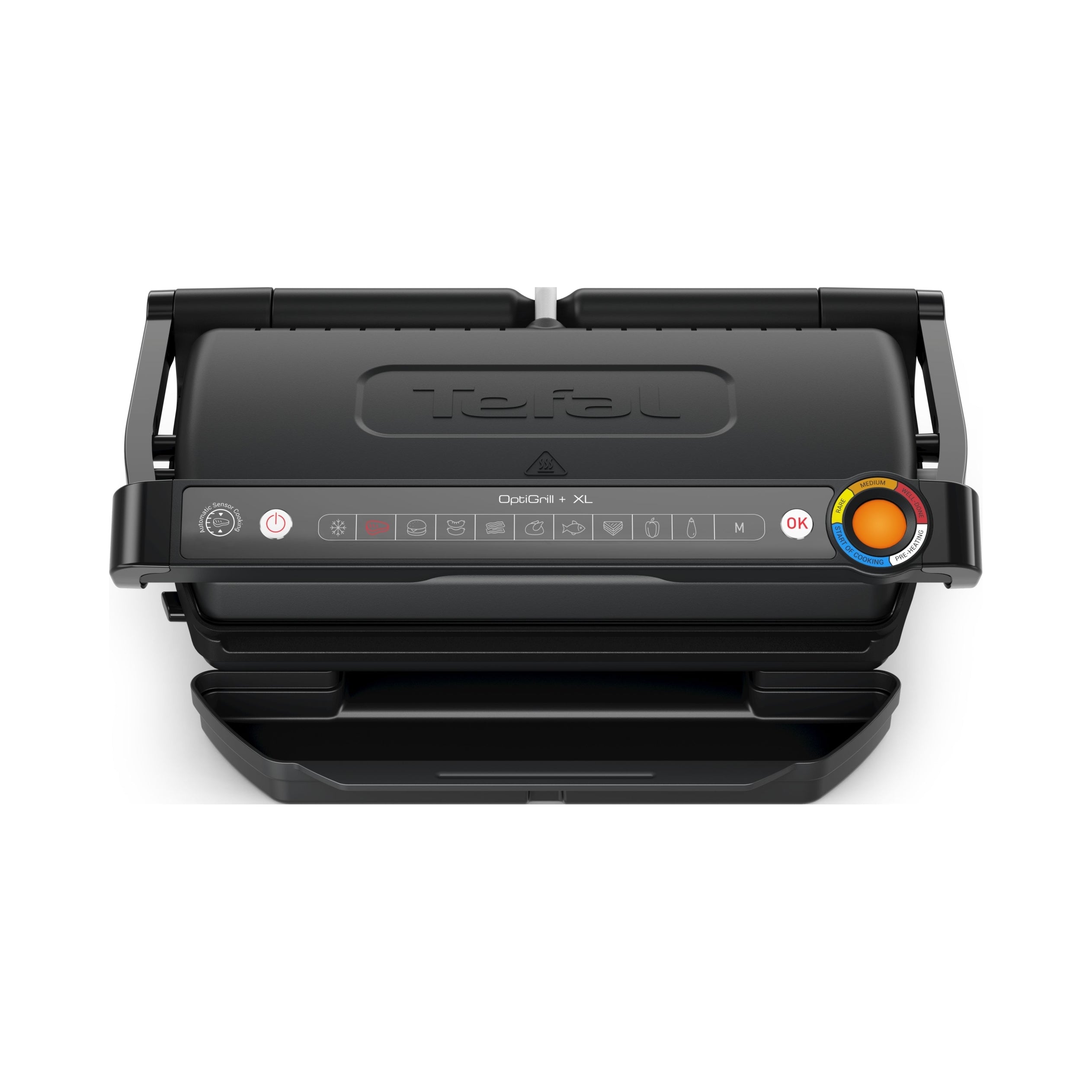 Kontaktní elektrický gril Tefal GC727810 Optigrill+ XL Black černý 2000