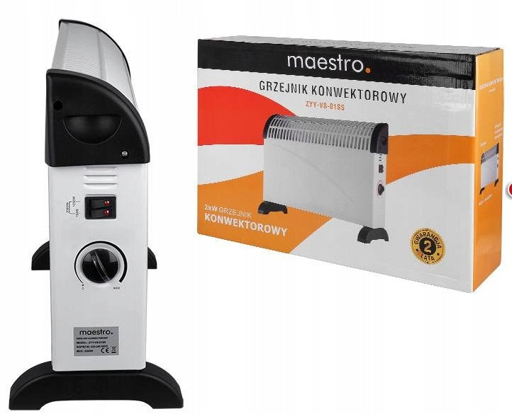 Konvektor MAESTRO NEGRIS ZVYY-VS-01SS, 2000W Brand Nergis