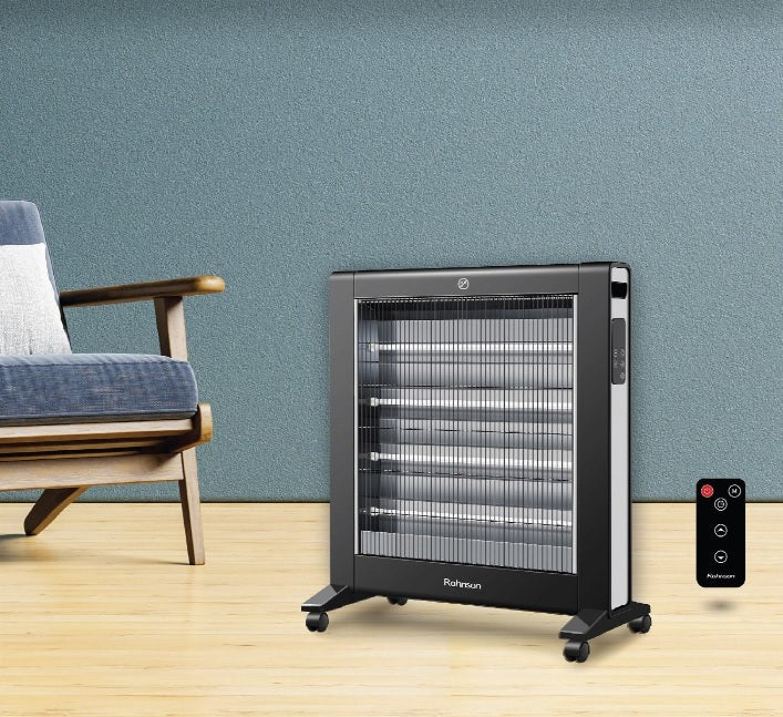 Konvektorový ohřívač Rohnson 2400 W černý Brand Rohnson