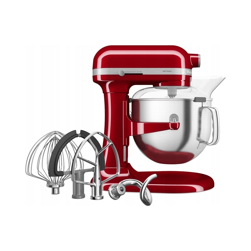 Konyhai robotgép KitchenAid 5KSM70SHXE 375 W piros