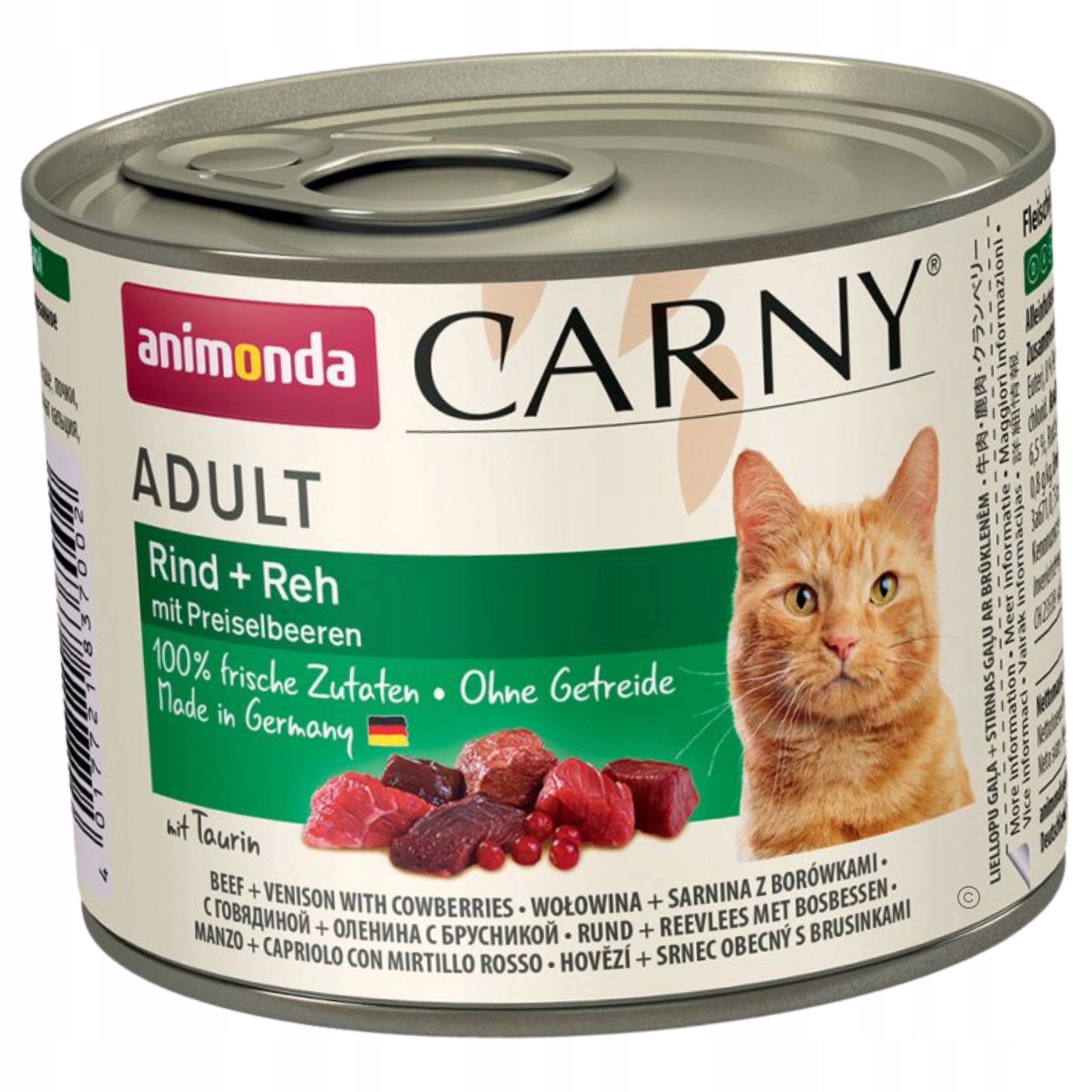 Konzerva Animonda Carny Adult hovězí, krůta a krevety 400g Age of the animal adult cats