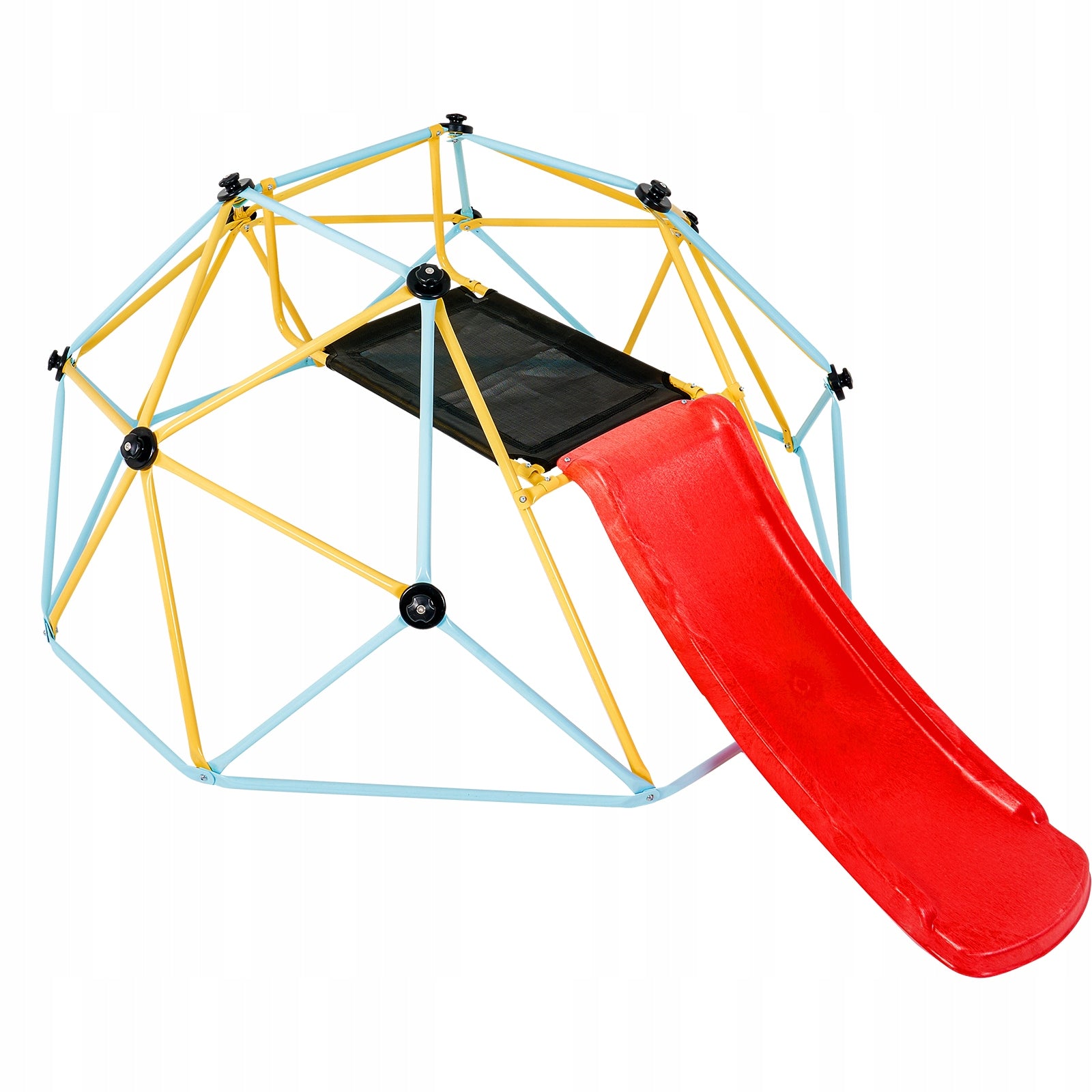 Kopuła Wspinaczkowa 183x244x91,5CM Ze Zjeżdżalnią Dla Dzieci W Wieku 3-9Lat Maximum load 272 kg