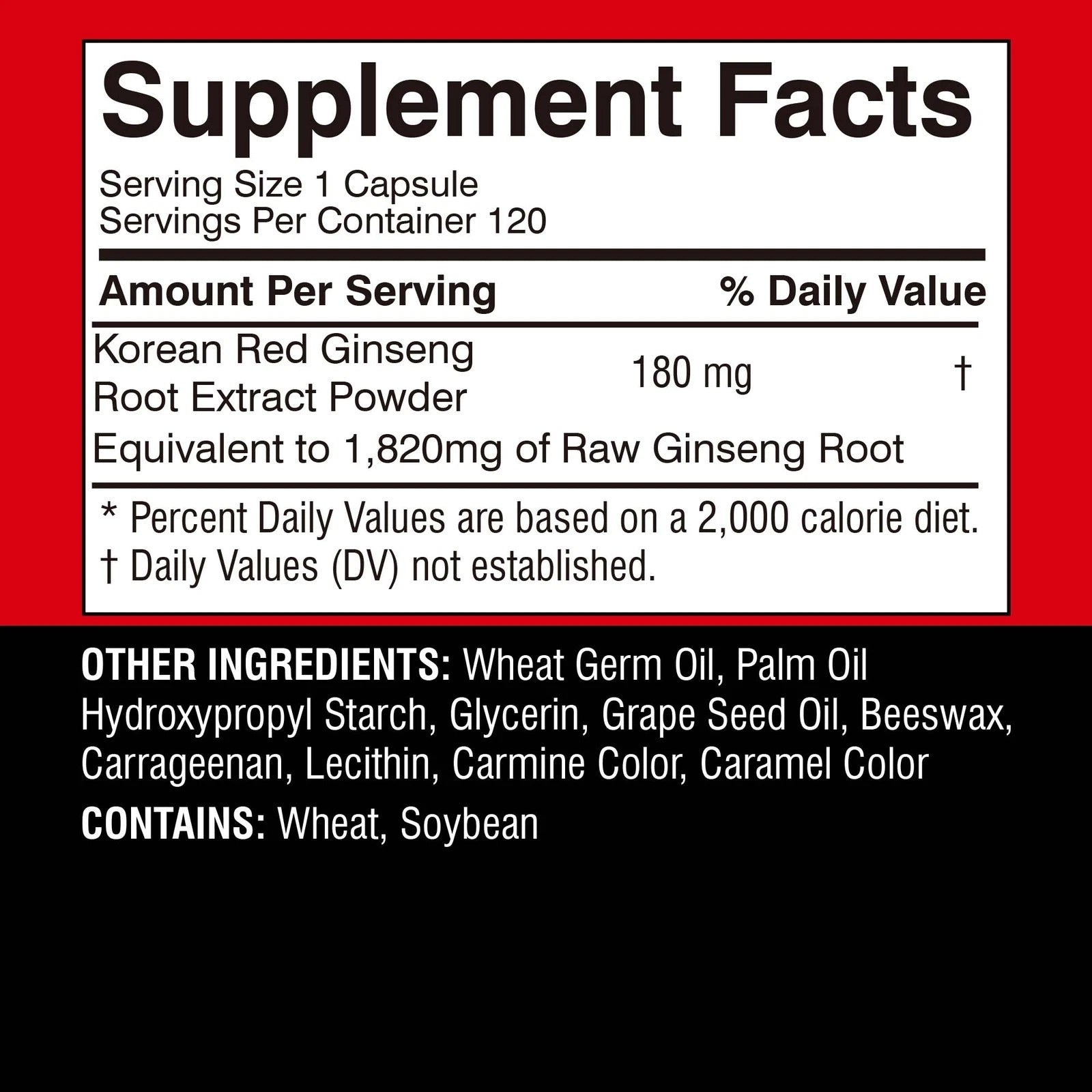 Korean Red Ginseng Extract – Extremely Strong Amplifier Packaging status original