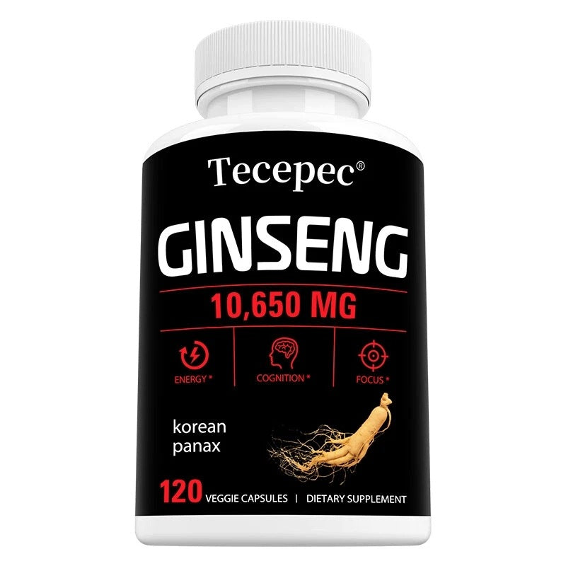 Korean Red Ginseng Extract (Panax ginseng) 10 650 mg in k