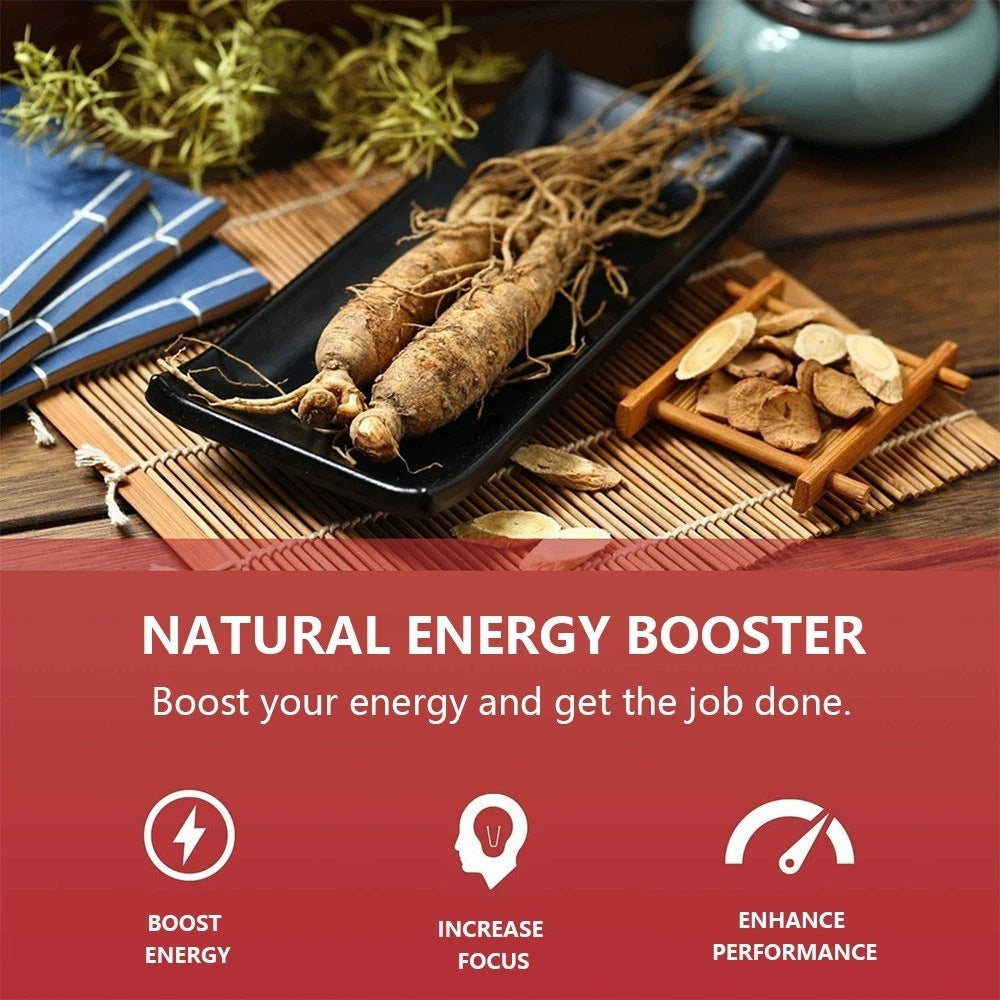 Korean red ginseng (Panax ginseng) – 10% ginsenosides | Support e Expiration date at least 1 year from the date of purchase