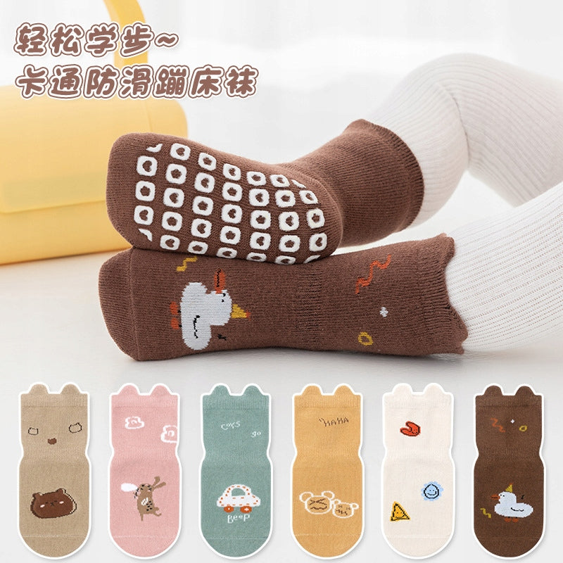 Korean version of dosing large trampoline socks for babies and toddlers