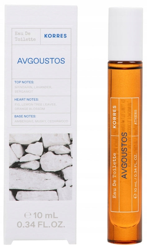 Korres Avgoustos Eau De Toilette, 10ml Brand Korres