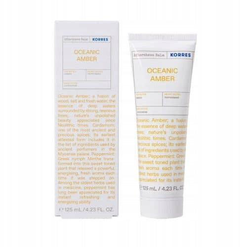 Korres Oceanic Amber After Shave Balm 125ml Brand Korres