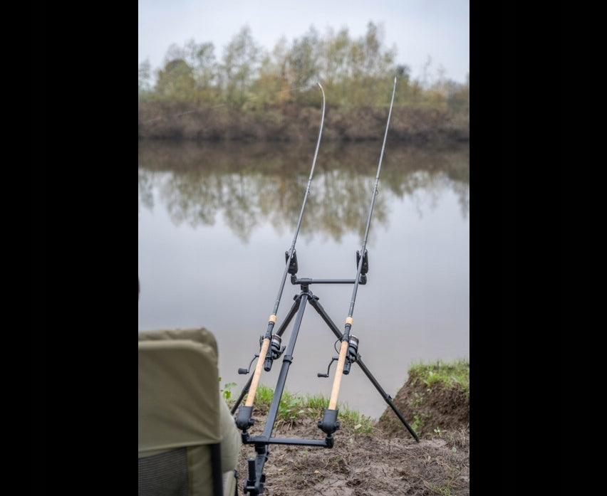 Korum Progress Tripod Feeder Arm 2 Rod Brand Koruma