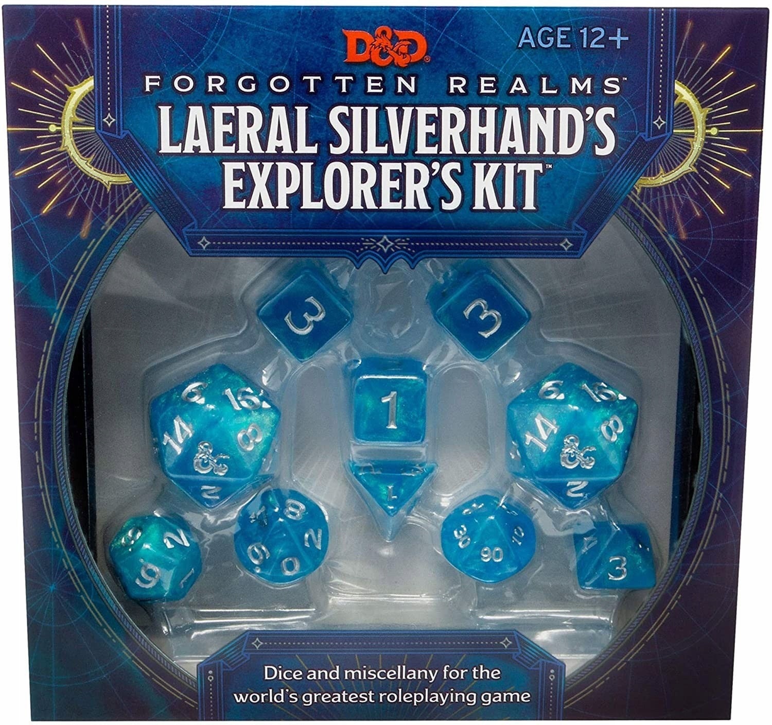 Dungeons &amp; Dragons Forgotten Realms: Laeral Silverhand's Explorer's Kit – Würfel- und Sonstigesspiel Englisch 