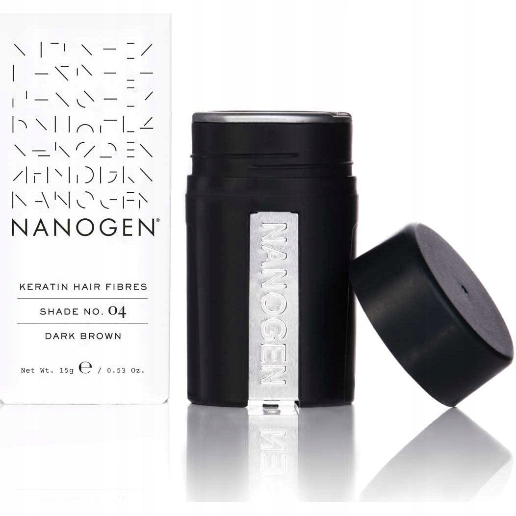 Pulverförmige Fasern Nanogen Keratin 15 g, weiß, für einen Haareffekt 
