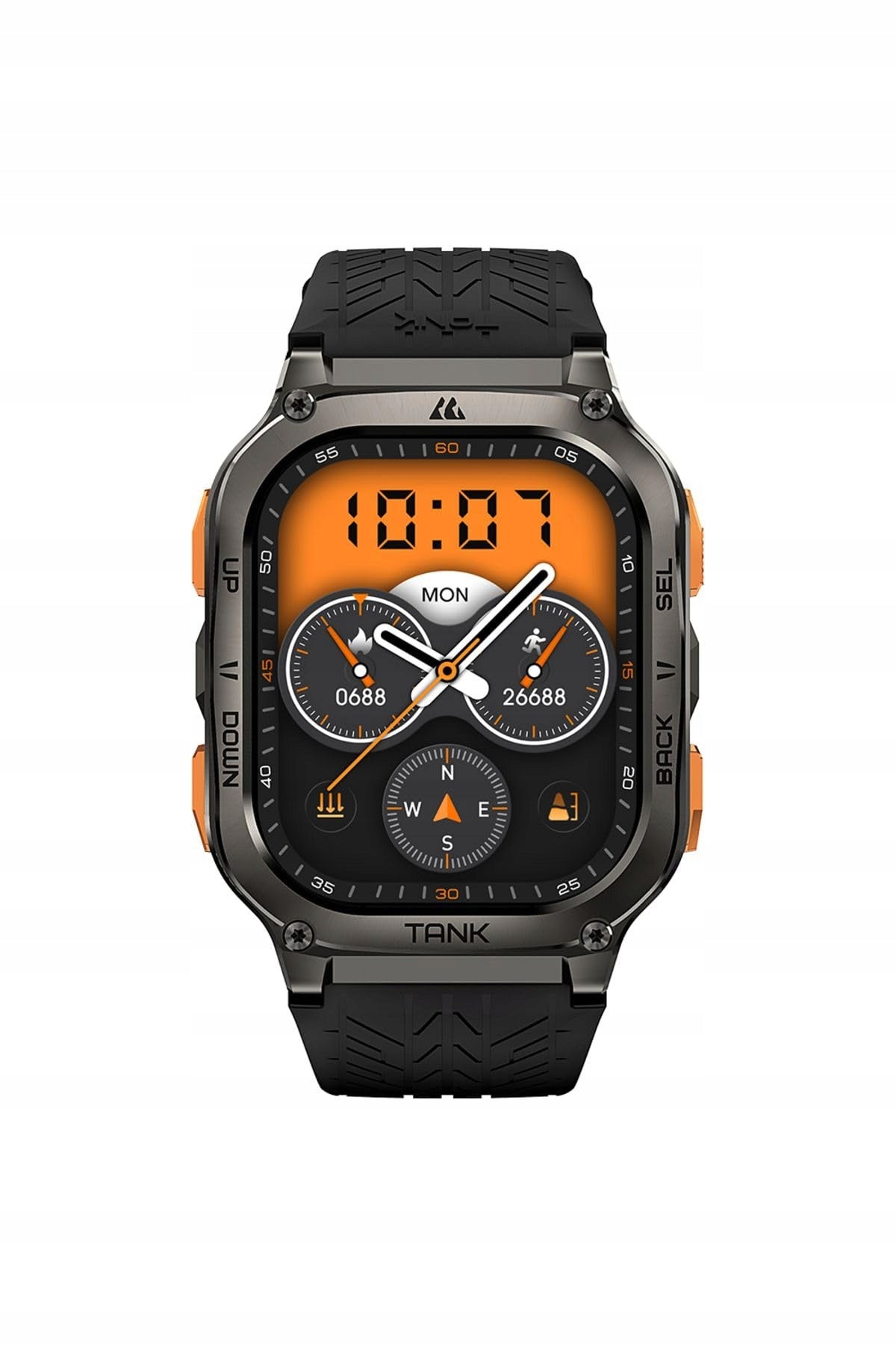 Kospet 13000018000 Smartwatch Tank M3 Ultra 5.0 cm