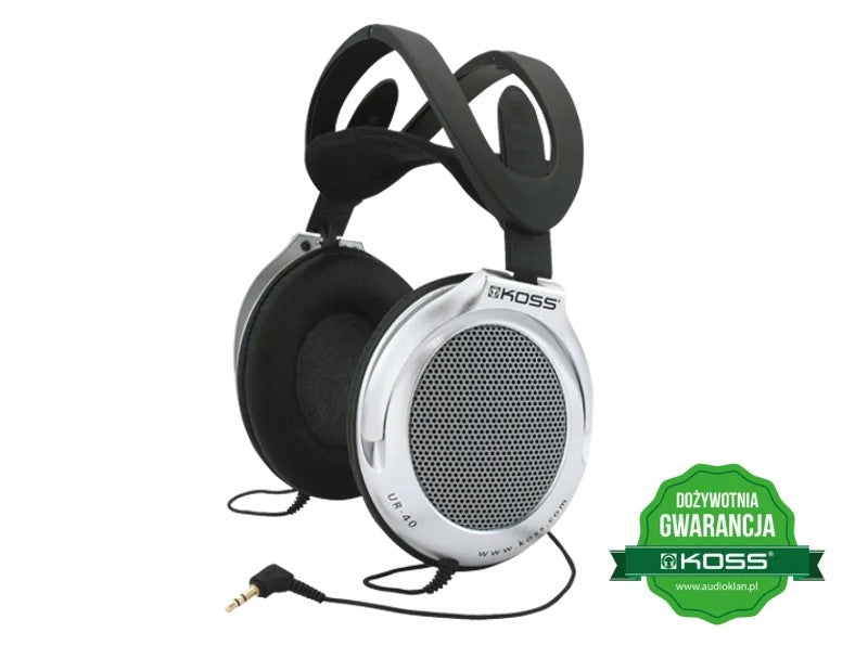 Koss headphones UR40 silver