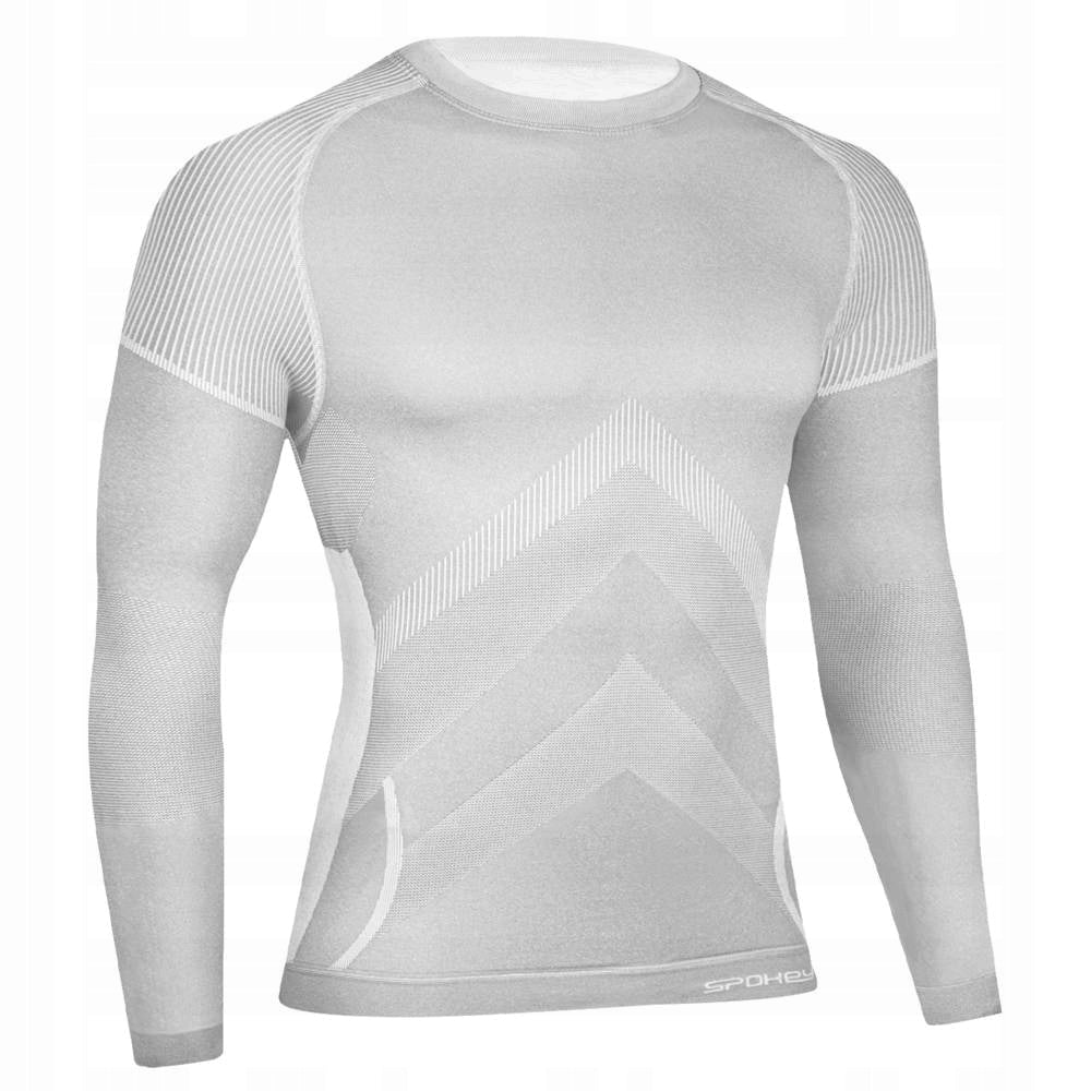 Spokey Herren-Thermoshirt DRY HI PRO, hellgrau 