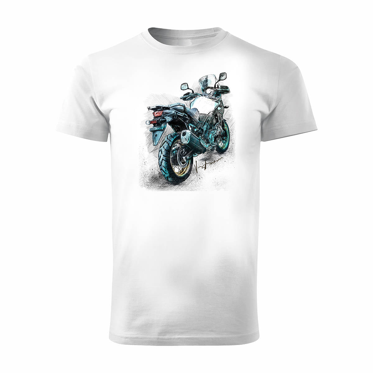 T-Shirt für Herren, weiß 