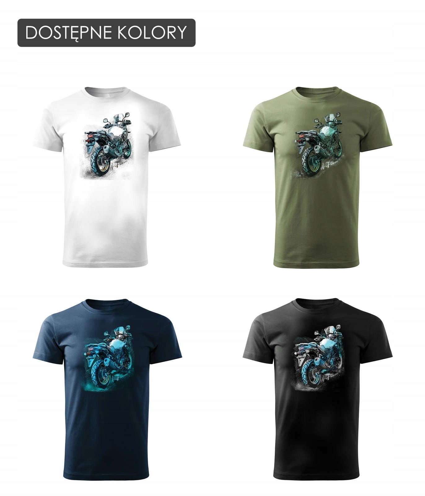T-Shirt für Herren, blau 