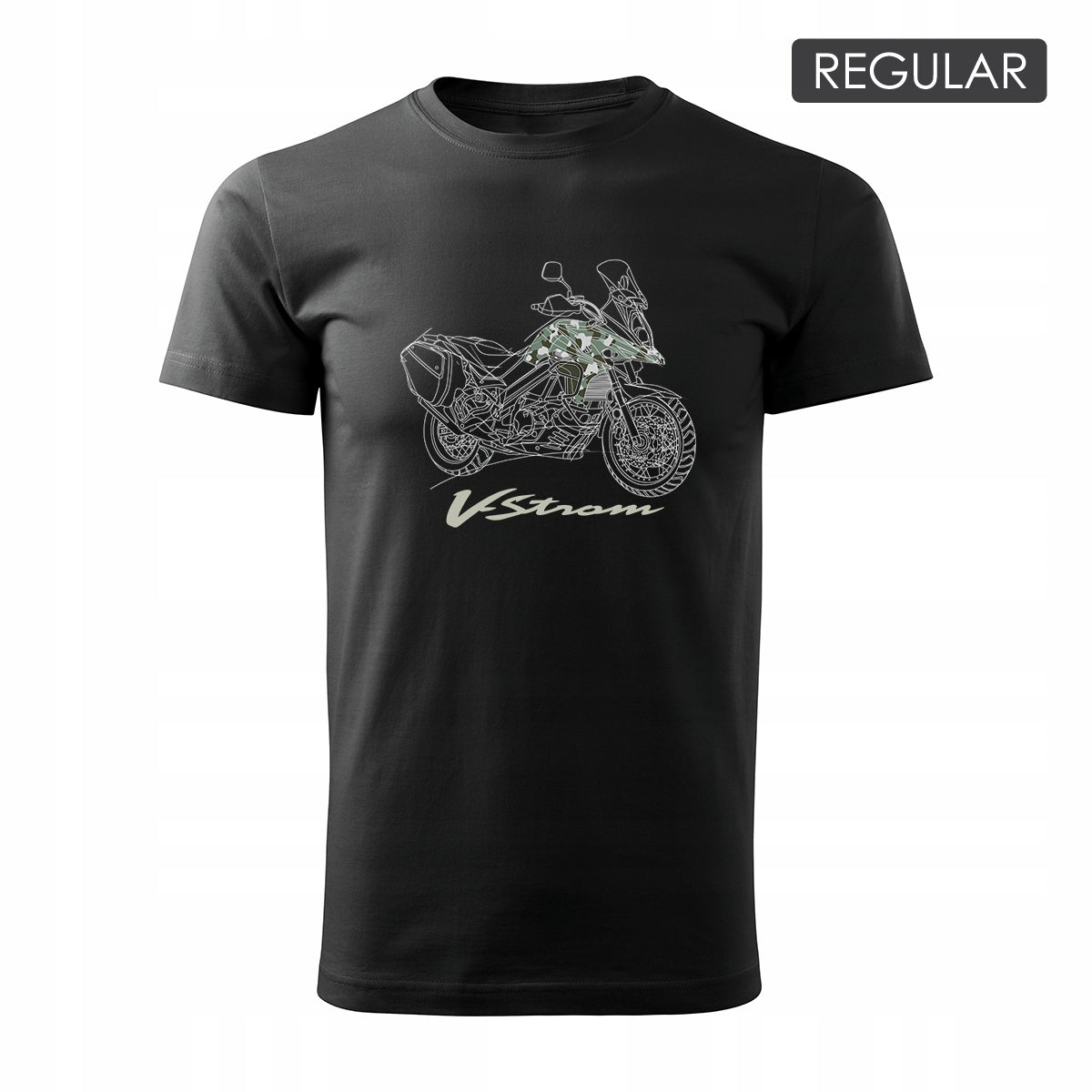 T-Shirt für Herren, schwarz 