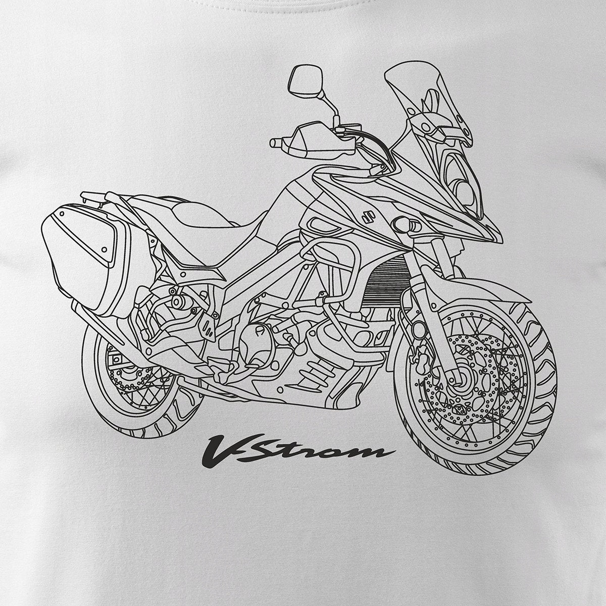 T-Shirt für Herren, weiß 