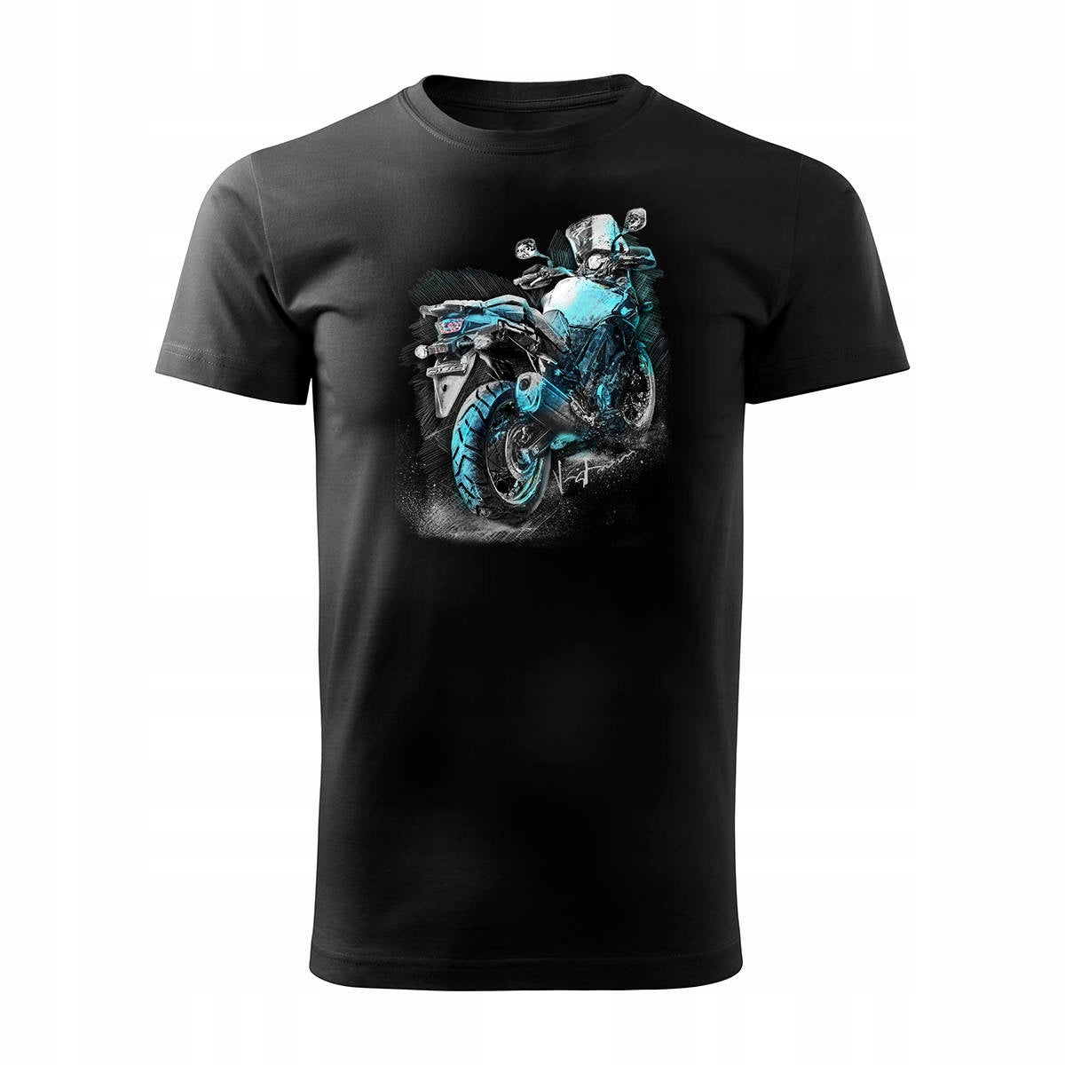 T-Shirt für Herren, schwarz 