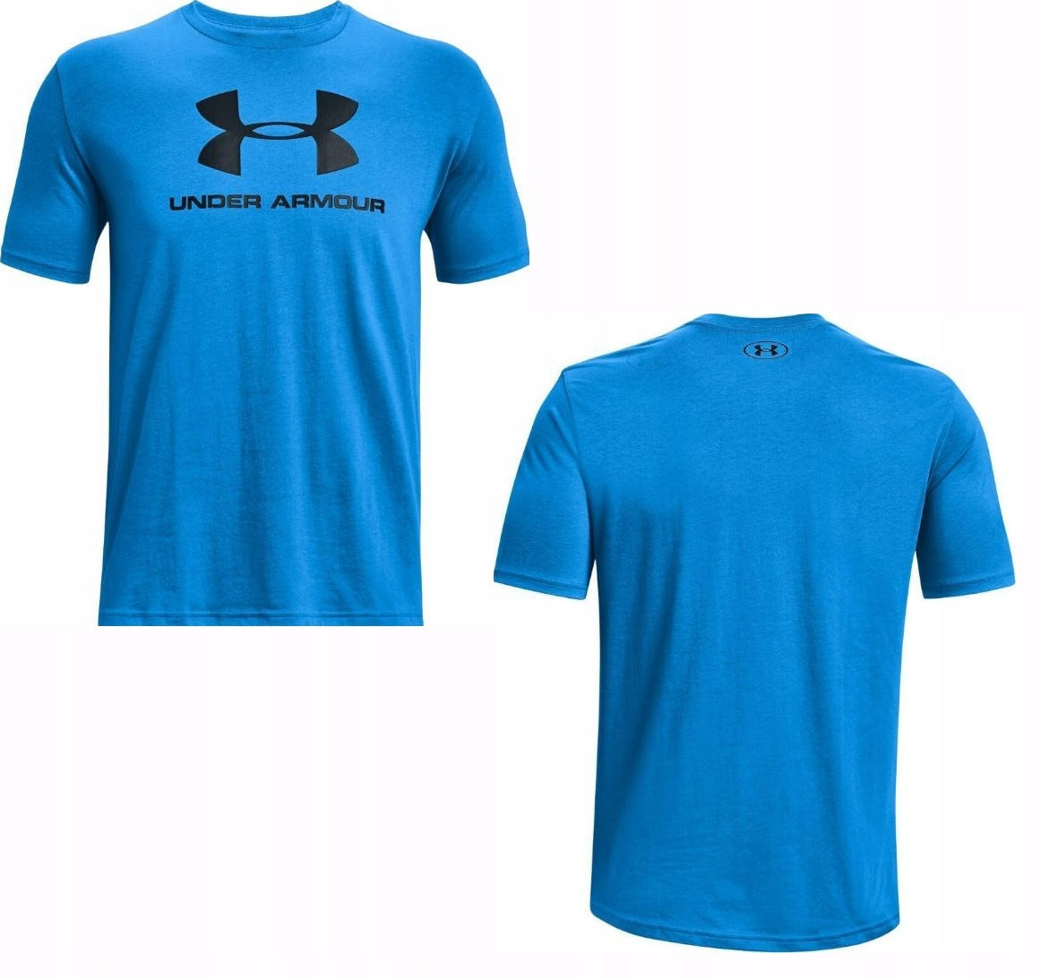 Marškinėliai vyrams Under Armor Sportstyle Logo Tee M 1329590787, mėlyni