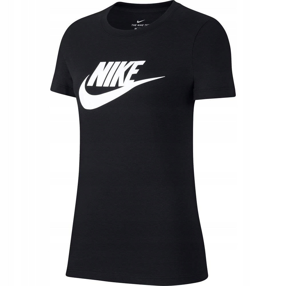 Nike Damen Sportswear Essential T-Shirt, Schwarz 