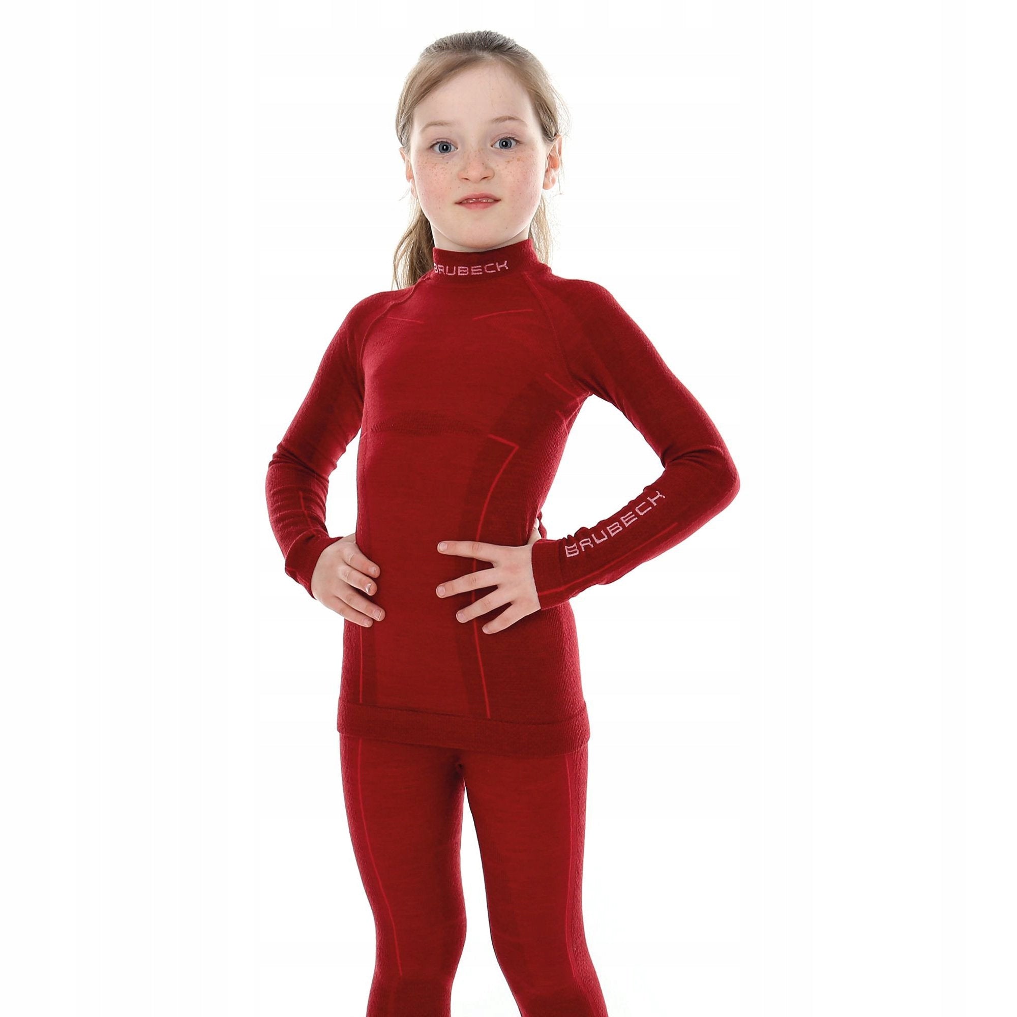 Thermoshirt für Mädchen Brubeck Active Wool Junior 